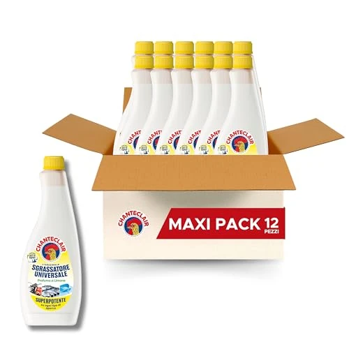 Offre limitée : Chanteclair, Recharge dégraissant universel parfum citron – Lot de 12 flacons de 750 ml de 38.90 EUR à 31.08 EUR (remise 20%)