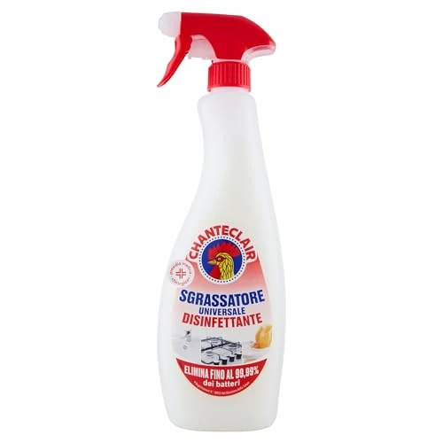 Sgrassatore Universale Chanteclair Disinfettante Spray, 750ml, 12 Units