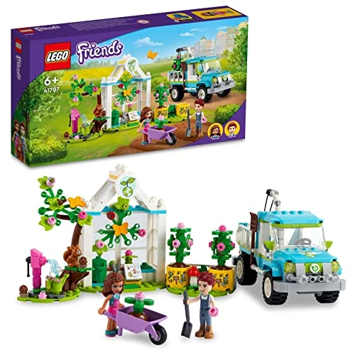 Limited-time offer: LEGO 41707 Friends Tree-Planting Vehicle Flower Garden Building Set with Toy Car, Olivia Mini-Doll and Animal Figures, Nature Inspired Summer Set from 24.99 GBP to 24.99 GBP (save 0%)