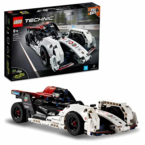 Offre limitee: LEGO 42137 Technic Formula E Porsche 99X Electric: Kit de Maquette de Voiture de Course Électrique, Cadeau Interactif avec Rétrofriction et Appli de VR pour Enfants et Adultes de 49.99 EUR a 48.48 EUR (economie 3%)