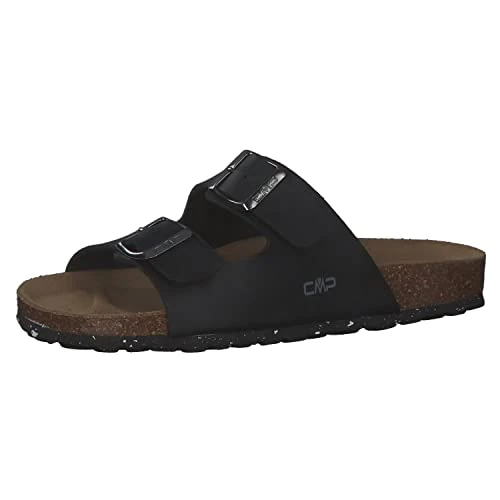 Tijdelijke aanbieding: CMP Eco Thalitha Slide Sandal voor dames, zwart, 40 EU van 37.68 € naar 35.95 € (5% korting)