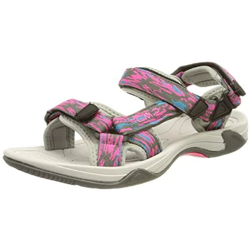 Oferta limitada: CMP KIDS HAMAL HIKING SANDAL, Sandalias Deportivas Unisex niños, Morado flúor-Hielo, 31 EU de 29.95 € a 26.99 € (ahorro 10%)
