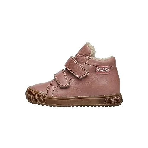 Oferta limitada: Naturino Botines de Piel con Forro de Borreguillo sintético, Rosa 23 de 88.00 € a 78.00 € (ahorro 11%)