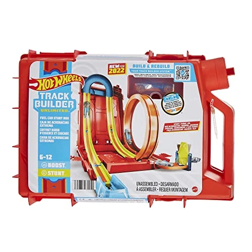 Oferta limitada: Hot Wheels Track Builder Caja Lata de Gasolina Set de Pistas para Coches de Juguete (Mattel HDX78) de 29.99 € a 23.99 € (ahorro 20%)