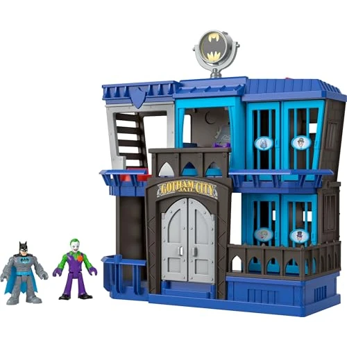 Offre limitée : Imaginext DC Super Friends Coffret de Jeu Prison de Gotham avec Figurines Batman et Joker, Jouet pour Enfant dès 3 Ans, HHP81 de 39.82 EUR à 39.82 EUR (remise 0%)