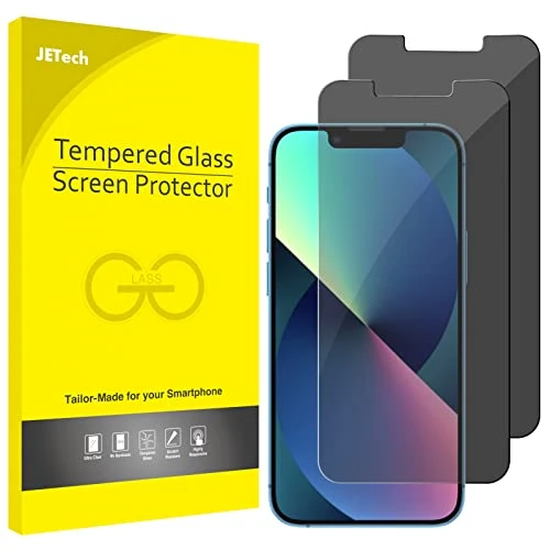 Offerta a tempo: JETech Privacy Pellicola Protettiva per iPhone 17e (2026) / iPhone 16e / iPhone 13/13 Pro, AntiSpy in Vetro Temperato, Display da 6,1 Pollici, Pacco da 2 - 0.00% da 12.98 € a 12.98 €
