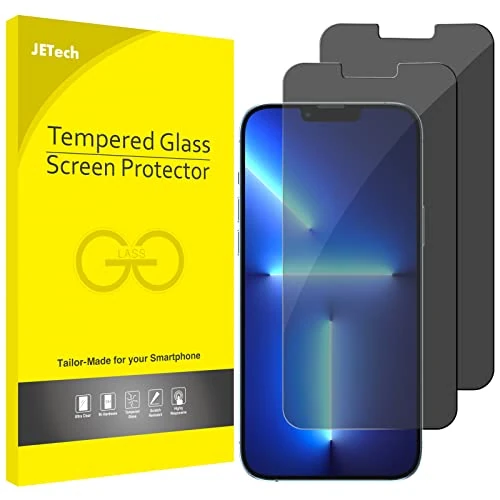 Oferta limitowana: JETech Prywatność Ochraniacz Ekranu dla iPhone 13 Pro Max 6,7 Cala, Folia ze Antyszpieg Szkło Hartowane Film, Screen Protector, 2 Sztuka z 40.99 zł na 40.99 zł (oszczędź 0.00%)