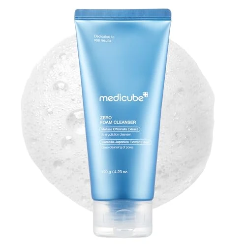 Limited-time offer: medicube Zero Foam Cleanser for Sensitive Skin - Sebum Control, Moisture Balance, and Pore Minimization | Korean Skincare 120g from 15.50 £ to 9.90 £ (save 36%)