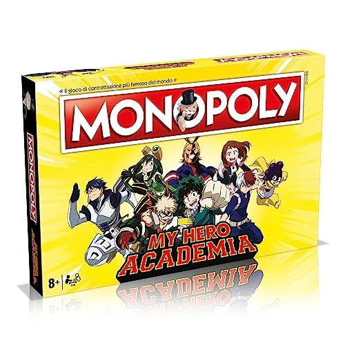 Offerta a tempo: Winning Moves Monopoly My Hero Academia - Ed. Italiana - 50% da 39.99 € a 20.00 €