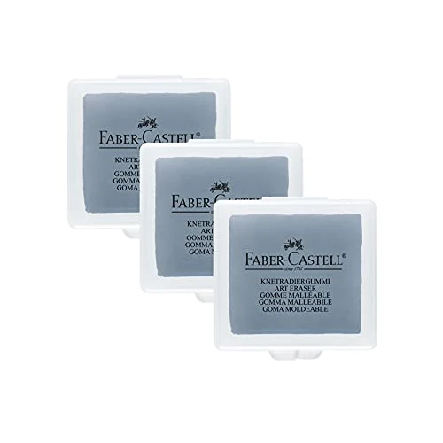 Oferta limitowana: FABER-CASTELL 205004 – gumka chlebowa Art Eraser 127220, szara, 3 sztuki z 16.38 zł na 16.38 zł (oszczędź 0.00%)