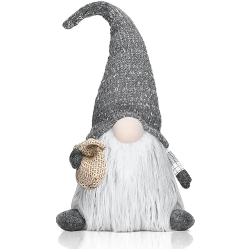 Tijdelijke aanbieding: Pluche Gnoom Kabouter voor Kerstdecoratie - Handwerk Schattige Scandinavische Gnome Tomte Dwerg - Cadeau voor Kinderen en Vrienden van 19.90 EUR naar 19.90 EUR (korting 0%)
