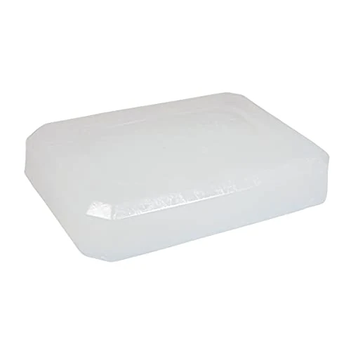 Rayher Melt and Pour Soap Base for Soapmaking and Creative-Soap Crafts, Soap Block for Soap Making, clear, 1500g, 34470702
