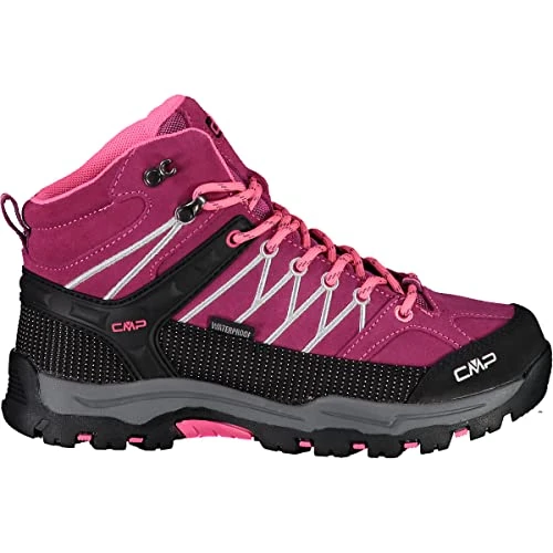 Offerta a tempo: CMP Kids Rigel Mid Trekking Shoes Wp, Scarpe da trekking Unisex - Bambini e ragazzi, Berry Pink Fluo, 41 EU - 44% da 69.95 € a 38.99 €