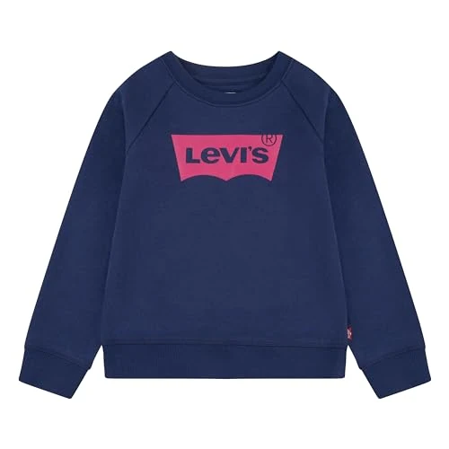 Limited-time offer: Levi's Kids Batwing Crewneck Sweatshirt Girls, Blue, 5 Years from 13.00 GBP to 13.00 GBP (save 0%)