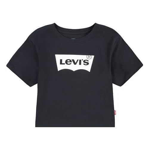 Oferta limitada: Levi's Kids S/s high rise batwing Camiseta Niñas Negro 4 años de 23.00 € a 15.47 € (ahorro 33%)