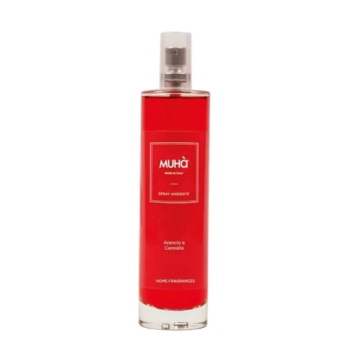 Offerta a tempo: MUHA' | Spray Profumatore Ambienti, Arancio e Cannella, 100 ml - 0.00% da 12.24 € a 12.24 €