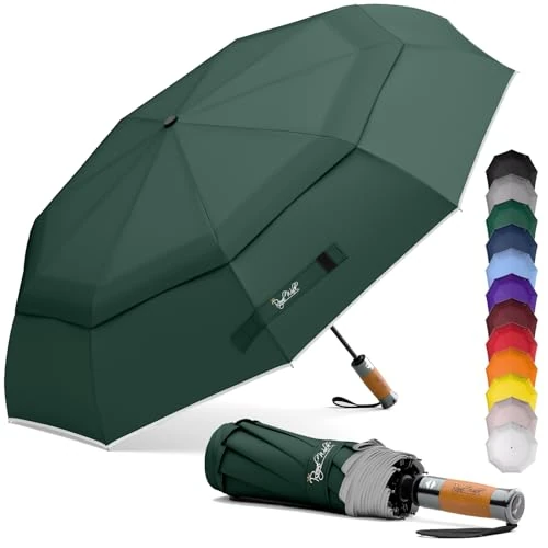 Zeitlich begrenztes Angebot: Royal Walk Regenschirm Klein Taschenschirm Sturmfest Automatik Auf Und Zu von 28.99 € auf 28.99 € (0.00% Rabatt)