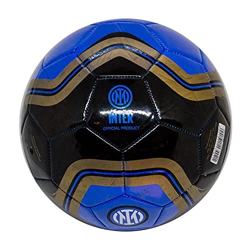 Mondo Toys - INTER Ballon de Football Cousu - Produit Officiel - Taille 5 - 400 grammes - 13402, Pvc