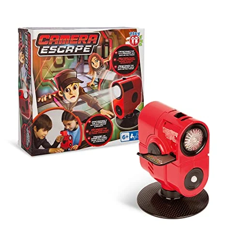Offerta a tempo: IMC Toys Play Fun BY Camera Escape | Divertente Gioco di Agenti Segreti, scollega la videocamera Prima Che Ti rilevi - Divertente Gioco per Bambini dai 6 Anni - 63% da 39.90 € a 14.67 €