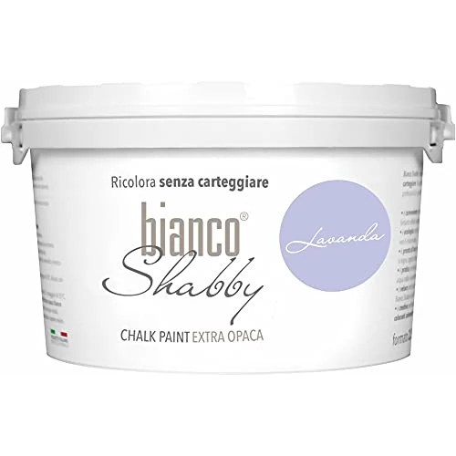 CHALK PAINT Lavanda per Mobili e Pareti - Pittura Shabby Chic Vintage EXTRA OPACA (2,5 Litri)