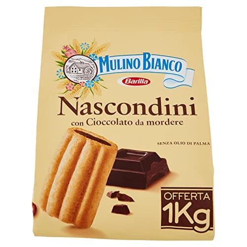 Mulino Bianco Nascondini shortbread con chocolate 1kg