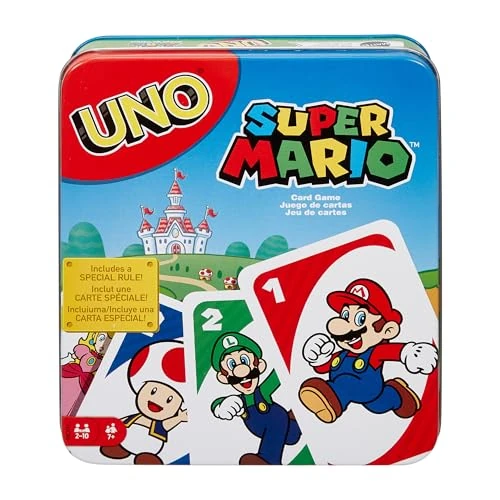 Offerta a tempo: Mattel Games UNO Super Mario Gioco di Carte, 7+ anni, 2-10 giocatori - 0.00% da 19.76 € a 19.76 €