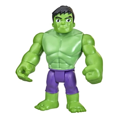 Zeitlich begrenztes Angebot: Spidey and his Amazing Friends Marvel Hulk Figur, 10 cm große Action-Figur für Kinder ab 3 Jahren von 12.00 € auf 12.00 € (0.00% Rabatt)