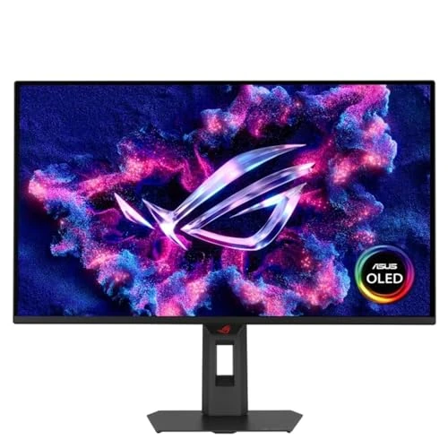 Offerta a tempo: ASUS ROG Strix OLED XG27AQDMES, Monitor Gaming da 26,5" QHD QD-OLED (2560 x 1440), 0,03ms Response Time, 240 Hz, ELMB e Compatibile con G-SYNC, Neo Proximity Sensor, DisplayWidget Center, Nero - 21% da 529.00 € a 419.00 €