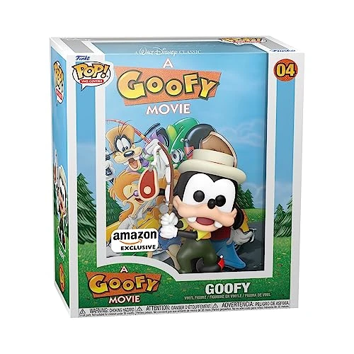 Funko Pop! VHS Cover: Disney - Goofy Movie - Esclusiva Amazon - Figura in Vinile da Collezione - Idea Regalo - Merchandising Ufficiale - Giocattoli per Bambini e Adulti - Movies Fans