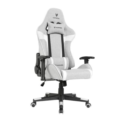 Oferta limitada: Oversteel - ULTIMET Silla Gaming Profesional Tela Transpirable, Reposabrazos 2D, Ajustable en Altura, Respaldo Reclinable 180º, Pistón Gas Clase 3, Hasta 120Kg, Color Gris/Blanco de 351.03 EUR a 351.03 EUR (ahorro 0%)