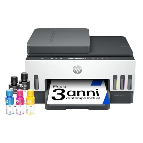 Stampante multifunzione HP Smart Tank 7305 - Getto d'inchiostro termico - Colore - Serbatoio d'inchiostro