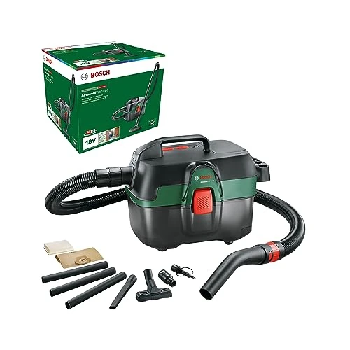 Zeitlich begrenztes Angebot: Bosch Akku Nass- und Trockensauger AdvancedVac 18V-8 (ohne Akku, 18 Volt System, mit Zubehörset, im Karton) von 128.99 € auf 86.49 € (33% Rabatt)