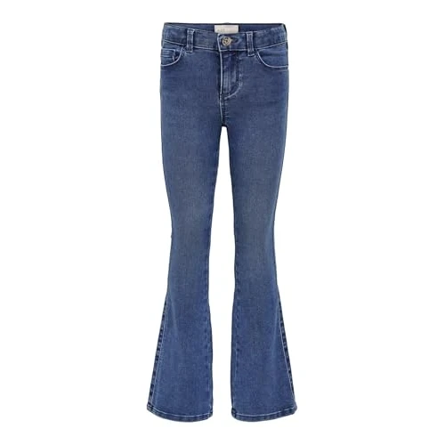 Limited offer: ONLY Girl's Konroyal Life Reg Flared Pim504 Noos Jeans from 22.00 EUR to 22.00 EUR (save 0%)