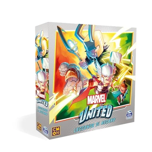 Offerta a tempo: Asmodee - Marvel United: Leggende di Asgard, Espansione Gioco da Tavolo, Edizione in Italiano, 9984 - 50% da 29.99 € a 15.00 €