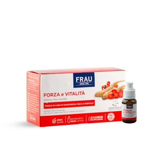 Offerta a tempo: FRAU Forza e Vitalita’, Integratore Energia A Base Di Estratti Vegetali — 22% da 10,76 € a 8,39 €