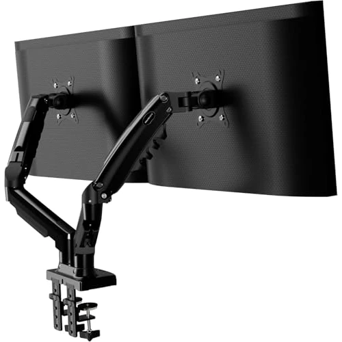 Oferta limitada: Invision Soporte Monitor Doble Brazo para Pantallas 19-32 Pulgadas VESA 75/100mm, Abrazadera de Escritorio Soporte, Inclinación Giratorio Rotar con Ajuste de Altura, Capacidad de Carga 2-9kg (MX400) de 59.99 EUR a 59.99 EUR (ahorro 0%)