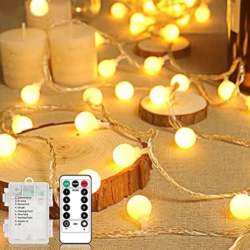 Oferta limitada: Liyade Guirnalda Luces, 10.5M 100LED Luces de Caden 8 Modos Luces de Cadena, Guirnalda Luminosas Exterior Interior Decorativa para Navidad, bodas, jardín (blanco cálido) de 18.99 € a 18.99 € (ahorro 0.00%)