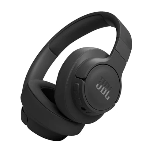 Oferta limitada: JBL Auriculares Tune 770 NC, auriculares circumaurales inalámbricos con cancelación de ruido adaptativa, Bluetooth y 70 horas de batería, negro de 129.99 EUR a 77.90 EUR (ahorro 40%)