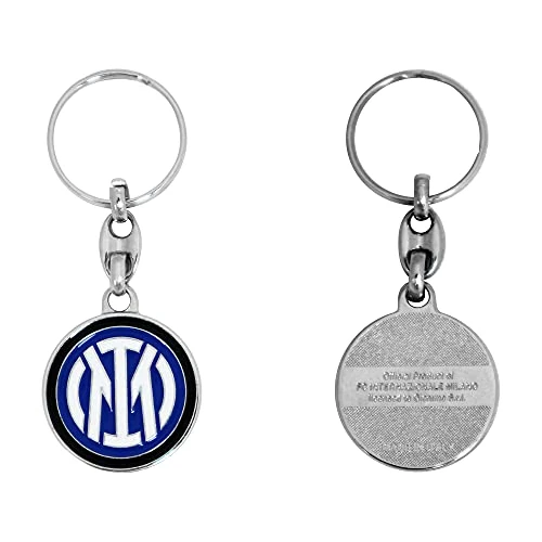 Giemme Porte-clés inter nouveau logo métal peint original officiel