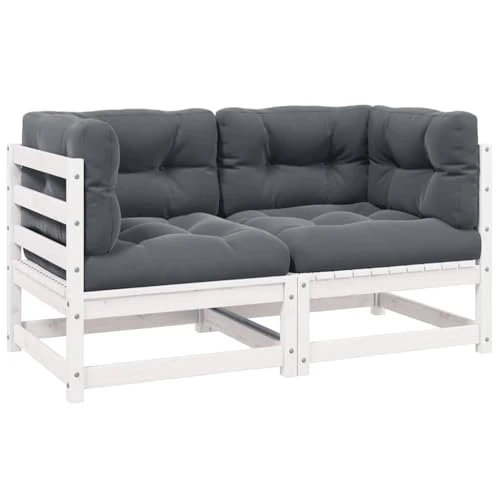 Offre limitée : vidaXL Salon de Jardin 7 pcs avec Coussins Meubles de Terrasse Meubles d'Extérieur Mobilier de Jardin Mobilier de Patio Bois de Pin Massif de 128.81 € à 128.81 € (0.00% de remise)