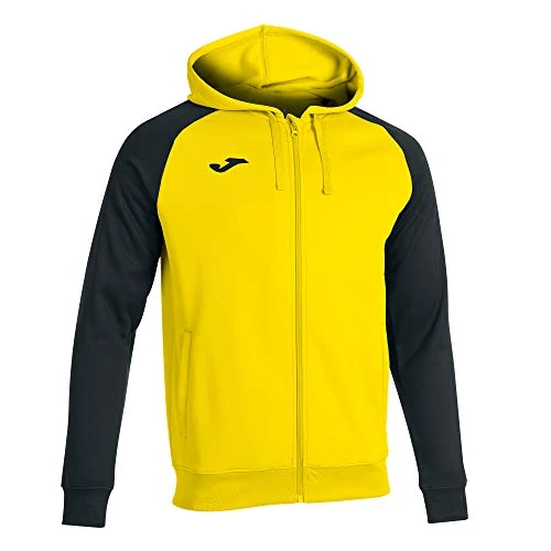 Limited-time offer: Joma - Men's Hooded Sweatshirt with Zip, 8XS - 3XL - Soft and Warm with Rib Cuffs and Hem - Academy IV from 16.16 GBP to 16.16 GBP (save 0%)