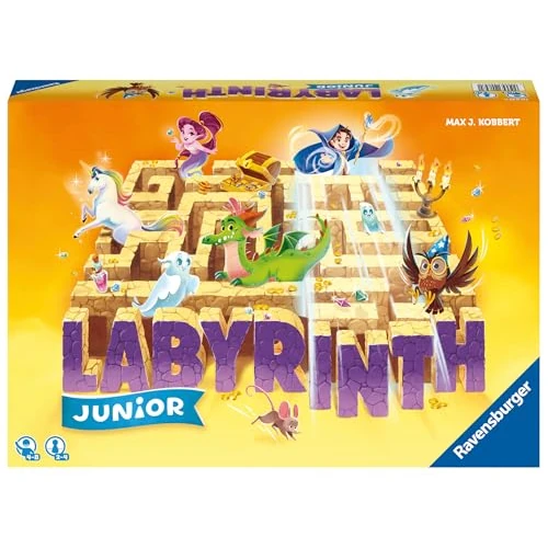 Oferta limitowana: Ravensburger Labyrinth Junior Gra Planszowa, Wielokolorowy, Od 4 lat z 67.49 zł na 67.49 zł (oszczędź 0.00%)