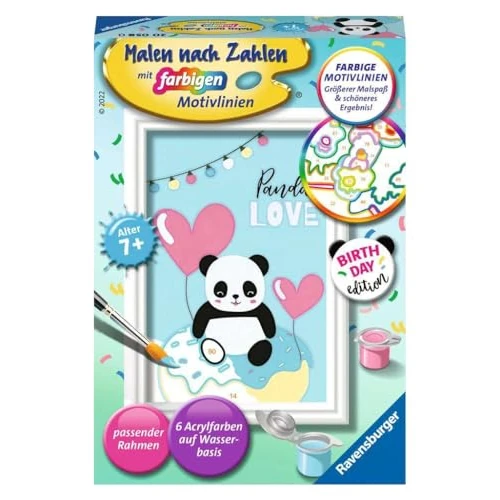 Offre limitée : Ravensburger CreArt 20058 Panda Love Peinture par numéros pour enfants à partir de 7 ans de 14.67 € à 14.67 € (0.00% de remise)