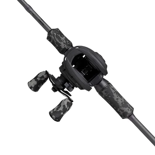 Offerta a tempo: Abu Garcia MAX X Black Ops Casting Combo canna e mulinello da pesca, 1,98 m 10-40g, River Set, Baitcast Combos per pescatori di predatori d'acqua dolce, luccioperca e lucioperca - Nero - 0.00% da 129.99 € a 129.99 €