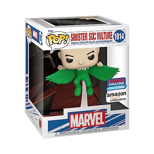 Offerta a tempo: Funko POP! Deluxe: Marvel Sinister Six - Vulture - Marvel Comics - Exclusivité Amazon - Figurine en Vinyle à Collectionner - Idée de Cadeau - Produits Officiels - Comic Books Fans — 62% da 35,00 € a 13,31 €