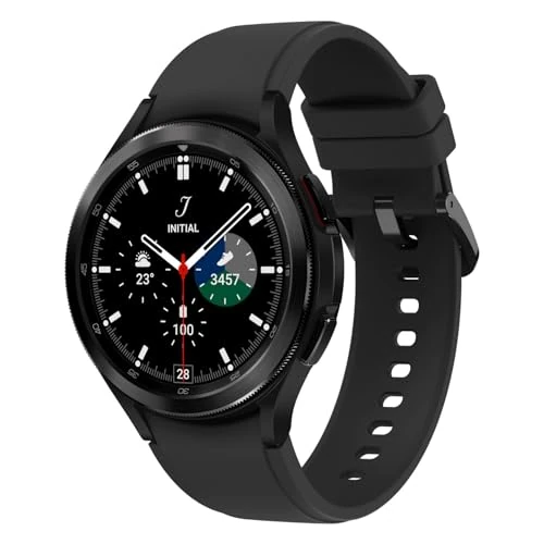 Limited-time offer: Samsung Galaxy Watch4 Classic 3,56 cm (1.4") Super AMOLED 46 mm Numérique 450 x 450 pixels Écran tactile Noir Wifi GPS from 183.84 GBP to 183.84 GBP (save 0%)