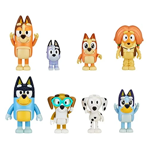 Tijdelijke aanbieding: Akedo Bluey Heeler Family-figuurpakket van 29.99 € naar 22.19 € (26% korting)