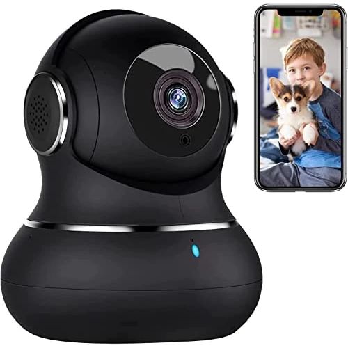 Limited offer: litokam Little elf Smart Camera, 2K Indoor Security Camera with 360° Motion Tracking, Pet Camera Night Vision, [2025 New] House Cameras for Pet/Nanny, WiFi Camera Two-Way Audio, Work with Alexa from 39.69 EUR to 32.43 EUR (save 18%)