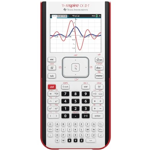 Oferta limitowana: Texas Instruments Ti-Nspire Cx Ii-T NSCX2/FC/6E8/A Kalkulator Naukowy, Biały, 19 x 9 x 2 cm z 739.47 zł na 739.47 zł (oszczędź 0.00%)