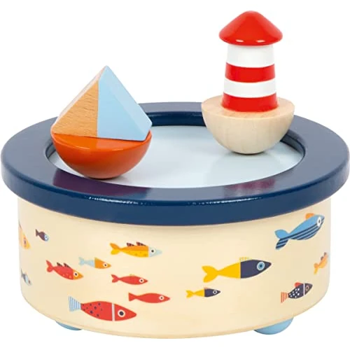 Limited-time offer: Small Foot 12215 Wooden Ocean Music Box, with removable figurines, ideal sleep aid for children aged 3+ years from 23.20 GBP to 23.20 GBP (save 0%)